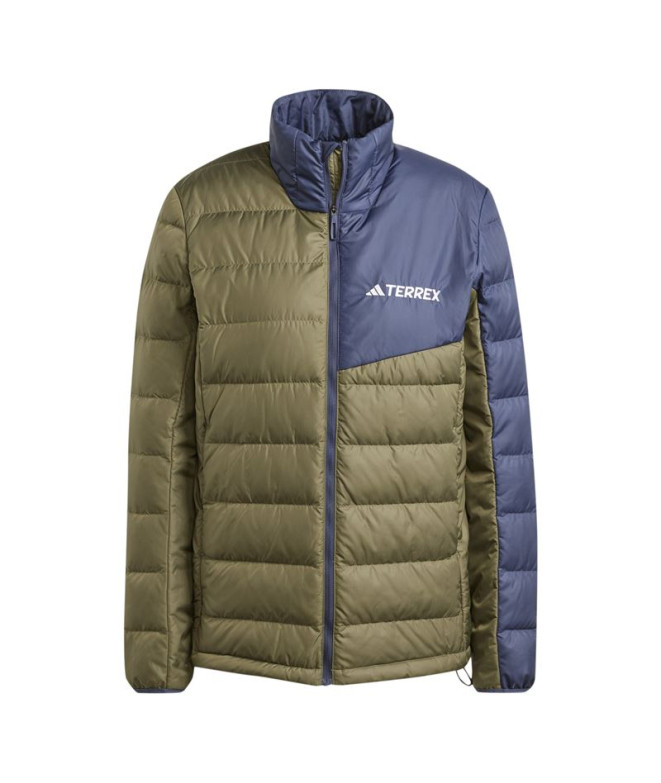 Chaqueta de Montaña adidas Terrex Multi Light Down Mujer Verde Oliva