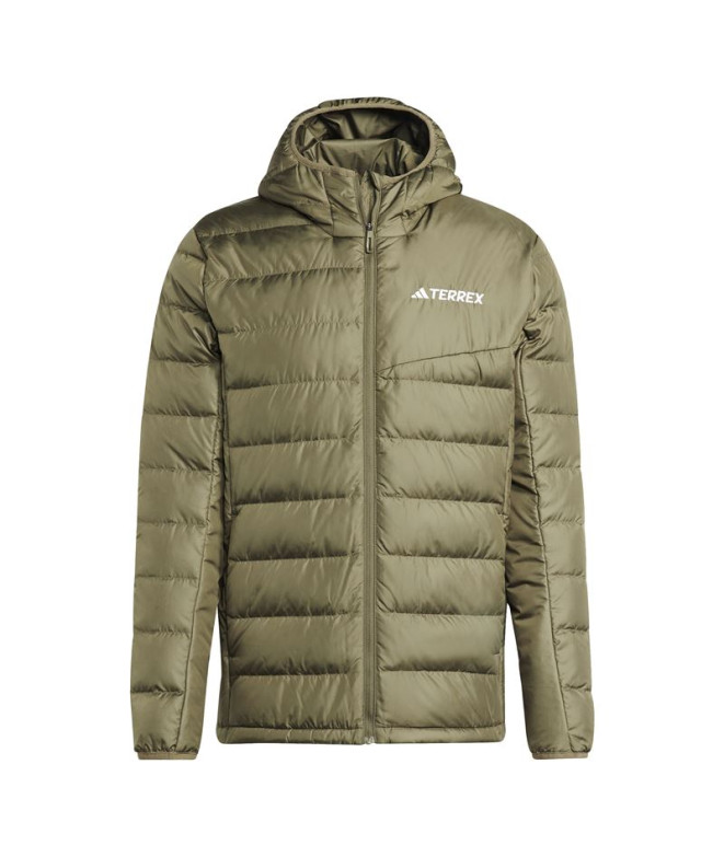 Chaqueta de Montaña adidas Terrex Multi Light Down Hombre Verde Oliva