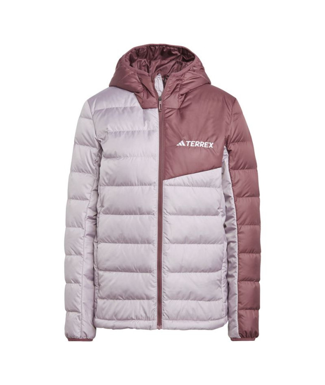 Veste Montagne adidas Femme par Terrex Multi Light Down Lila