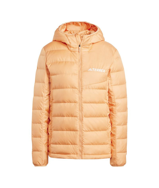 Veste Montagne adidas Femme par Terrex Multi Light Down Coral