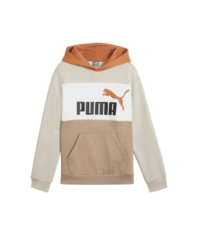 Moletom Casual Menino Puma Essentials Bloco Bege