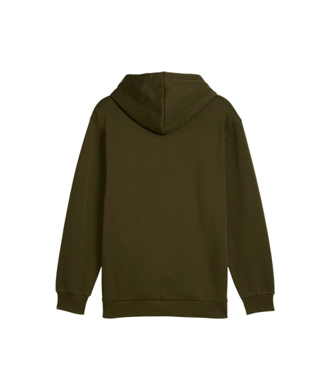 Sweat Décontracté Homme Puma Power Graphic Vert