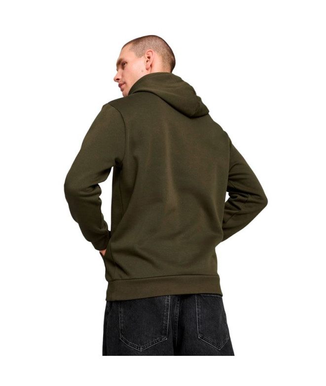 Sweat Décontracté Homme Puma Power Graphic Vert