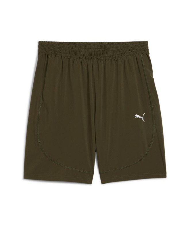 Pantalones de Fitness Puma Puma Flex 7" Woven Hombre Verde