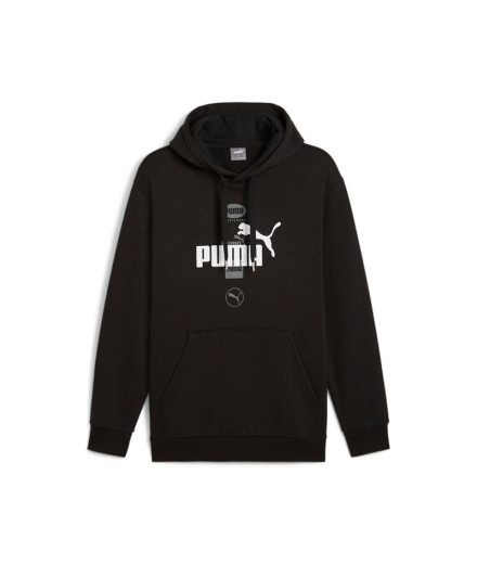 Sudadera Casual Puma Power Graphic Hombre Negro Sudadera Casual Puma Power Graphic Hombre Negro