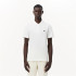 Polo Lacoste Homem Camisa de noite Col Bord-Cotes Branco