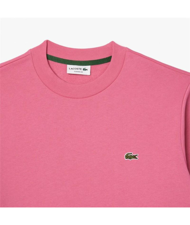 Moletom Lacoste Homem Sweatshirt cor-de-rosa