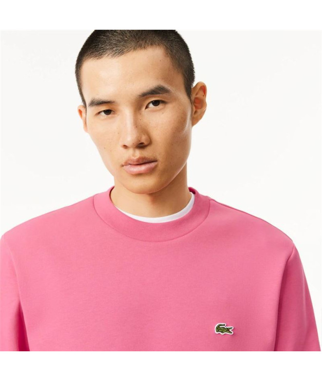 Sudadera Lacoste Sweatshirt Hombre Rosa