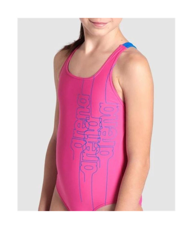 Bañador de Natación Arena Swim Pro Niño Rosa