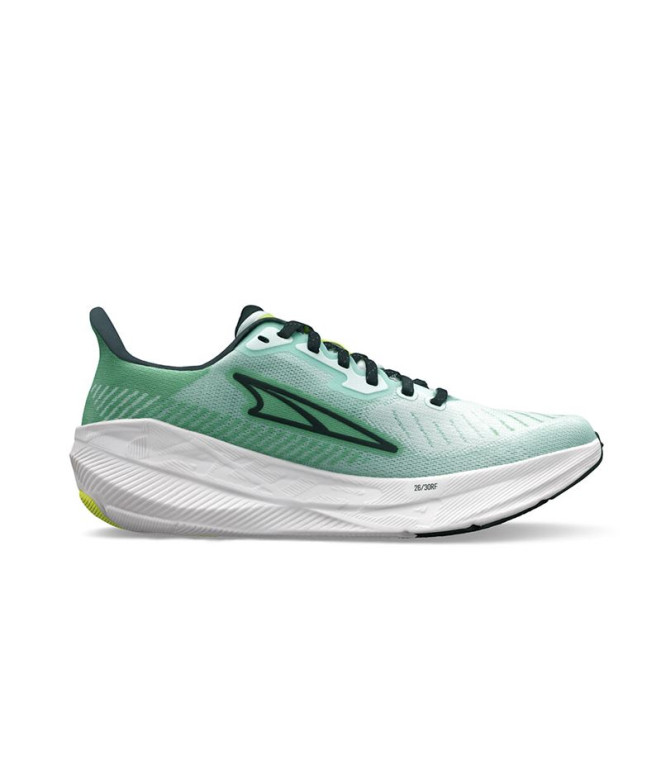 Chaussures Running Altra de l'expérience Flow Green Femme