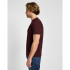 Camiseta Homem Lee Ss Patch Logo Velvet Beet Purple