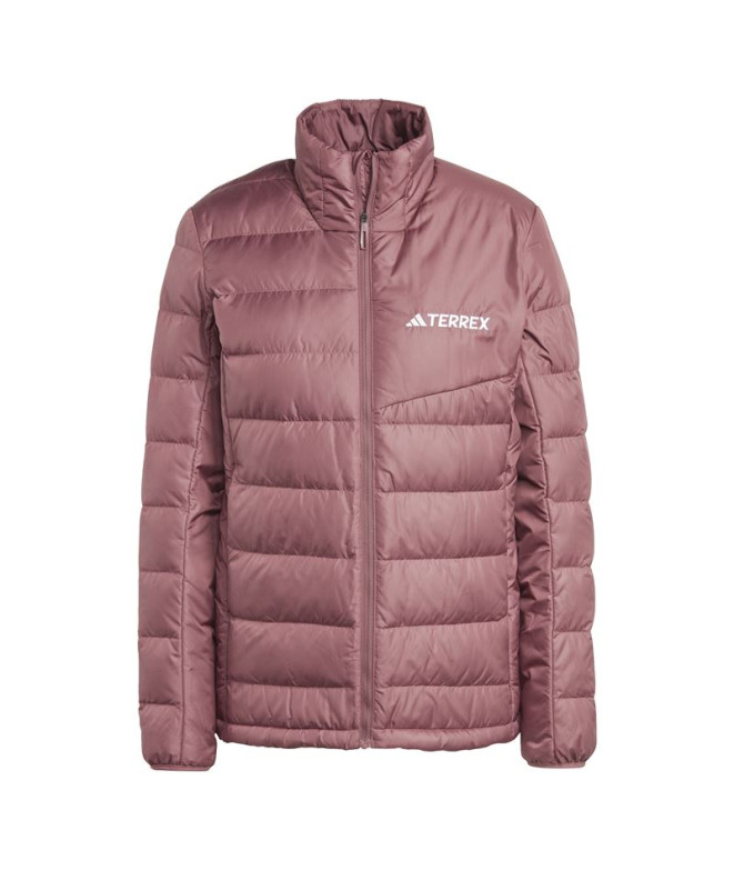 Veste Montagne adidas Femme par Terrex Multi Light Down Garnet