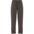 Calça adidas French Terry Mulher All Szn 3-Stripes Straight Leg Castanho