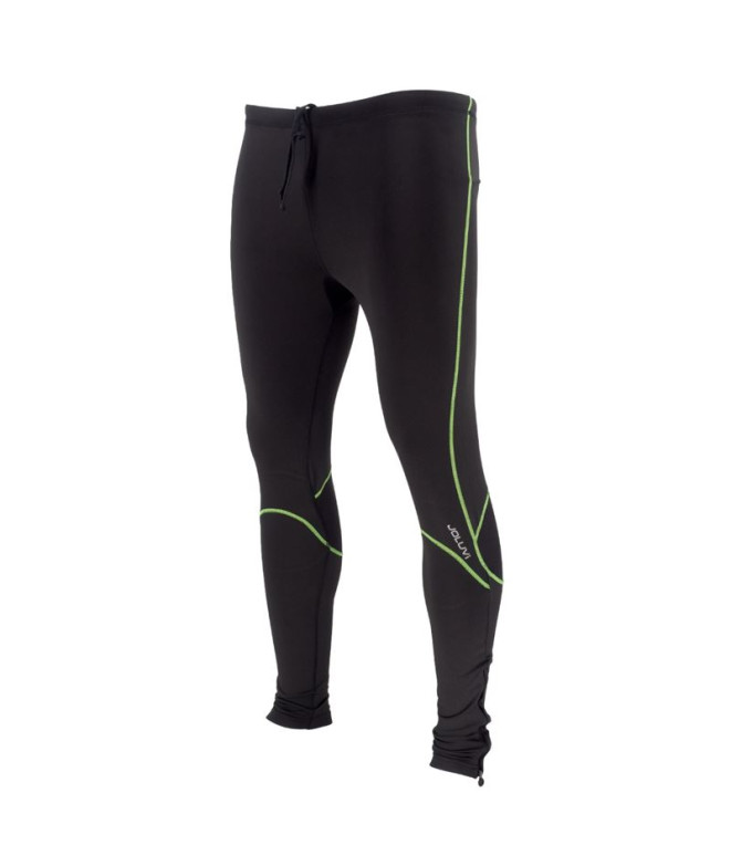 Pantalón de Fitness Joluvi Fit-Lyc Negro -Verde Neon