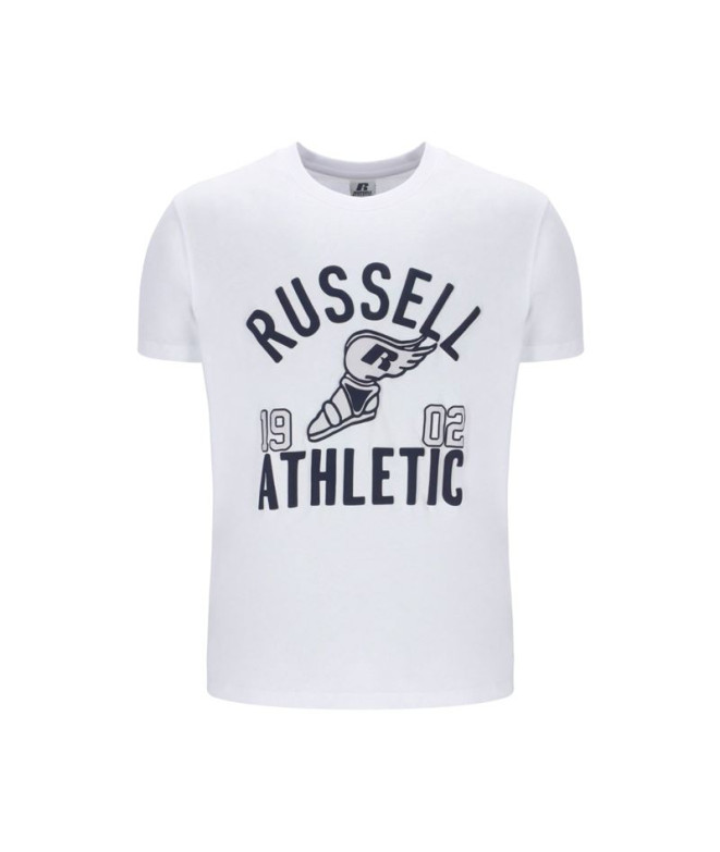 Camiseta Russell AMT A40131 Blanco Hombre