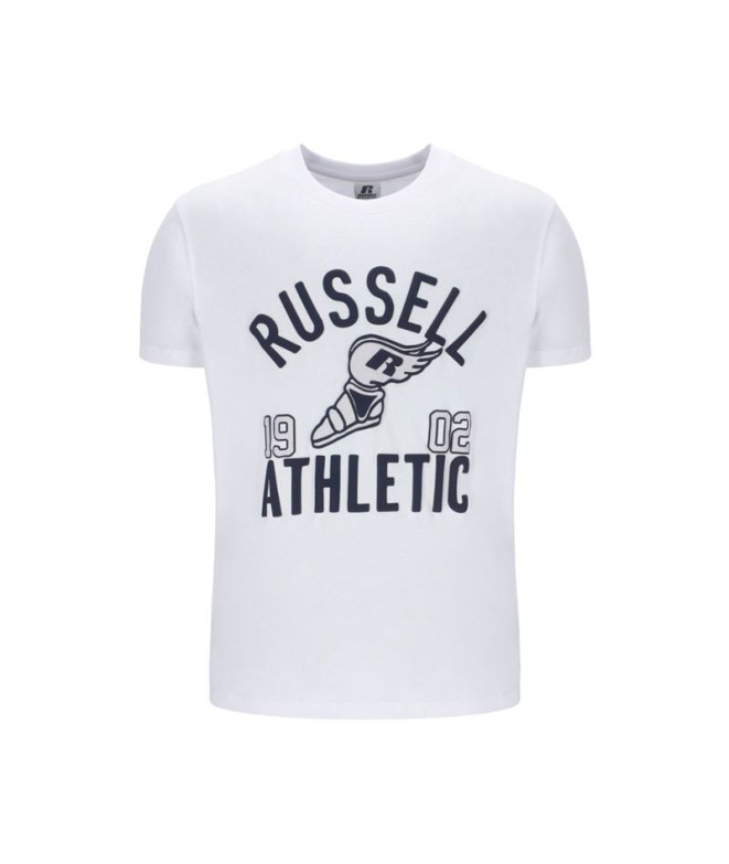 Camiseta Russell AMT A40131 Branco Homem