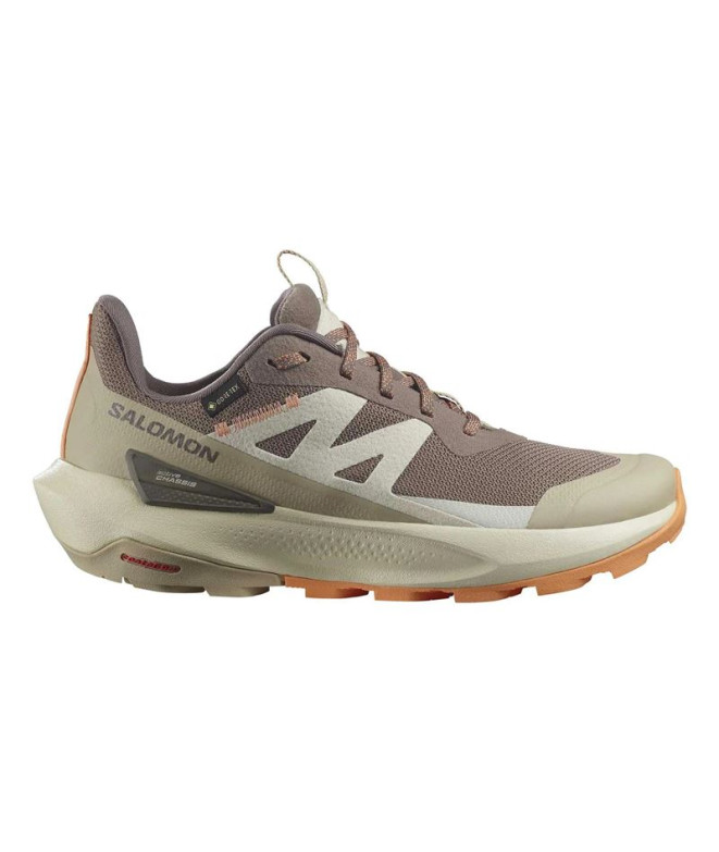 Chaussures Montagne Salomon de Elixir Activ GORE-TEX® Beige Femme