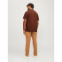 Polo Jack & Jones Jjepaulos Homme Mocha Bisque