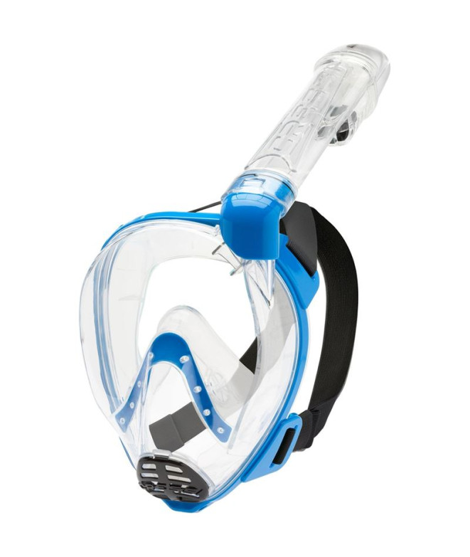 snorkel Infantil Máscara Cressi Baron Azul transparente