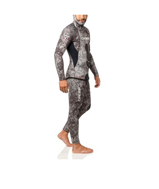 Neoprene Mergulho Apnea de Cressi Camouflage 7mm