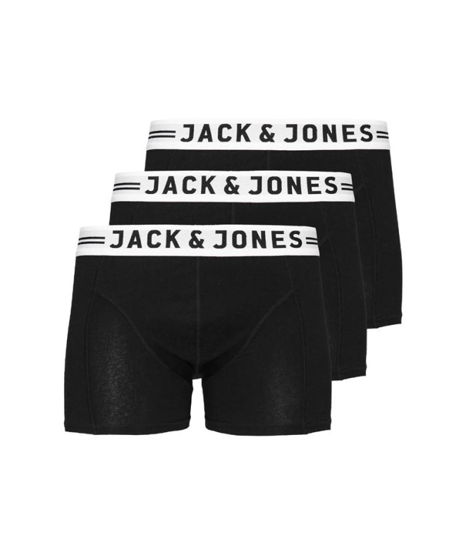 CuecasPack Infantil Jack & Jones Sense 3- Preto