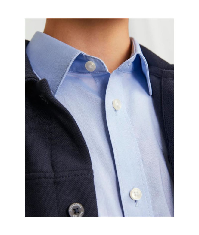 Camisas Jack & Jones parma Cashmere Infantil Blue