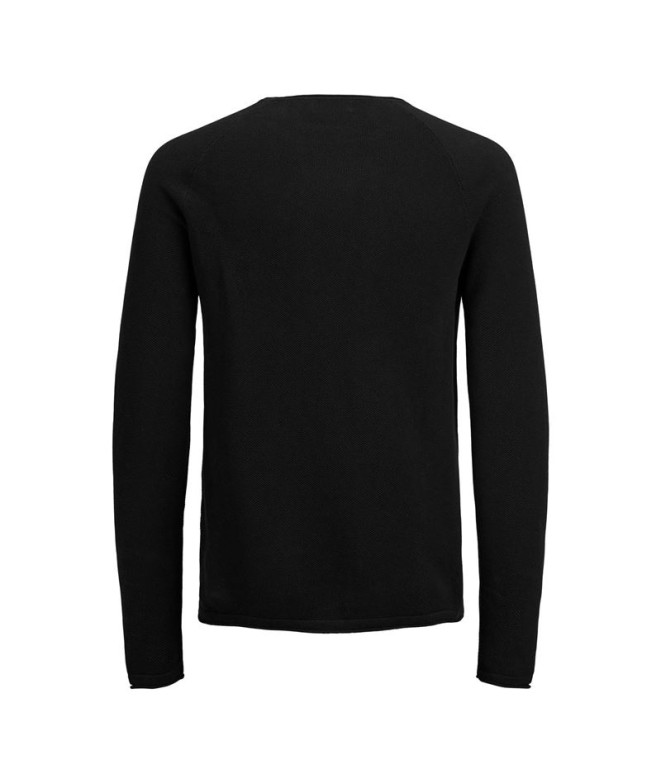 Jersey Jack & Jones ehill Knit Homem Preto
