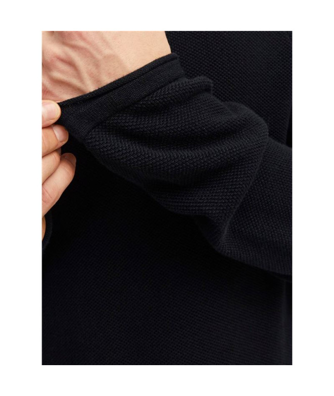 Jersey Jack & Jones ehill Knit Homme Noir