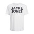 Camiseta Jack & Jones ecorp Logo O-Neck Hombre White