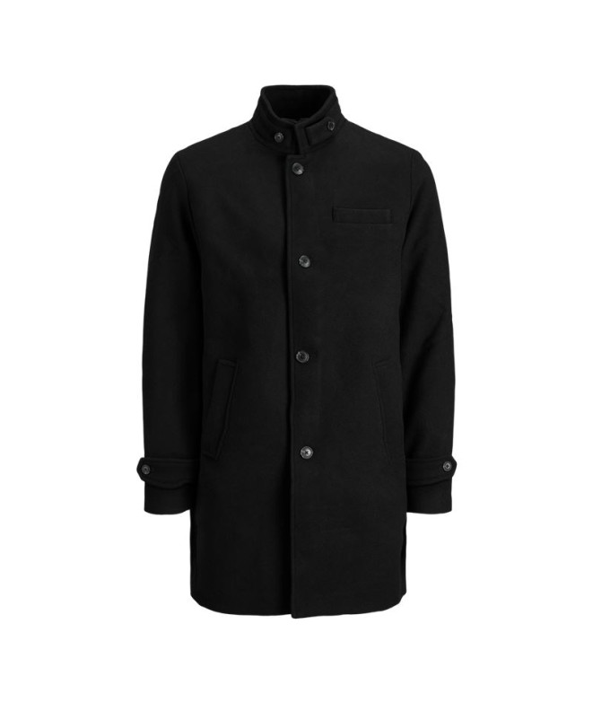 Homem Jack & Jones blamelton Casaco de lã Preto