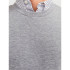 Sudadera Jack and Jones ebasic Light Grey Melange Hombre