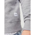Sudadera Jack and Jones ebasic Light Grey Melange Hombre