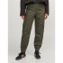Pantaloneses Jack and Jones holly Rlx Cargo Hw Pant Mujer Forest Night