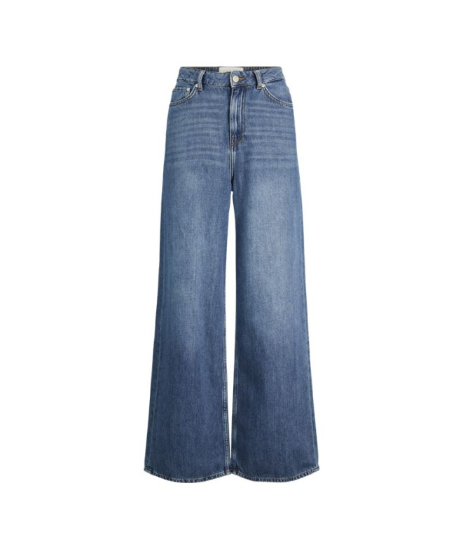 Femme Jack & Jones Jxtokyo Wide Hw Cr6020 jeans Dark Blue Denim