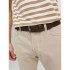 Cinturón Jack & Jones Jacrock Leather Hombre Brown Stone