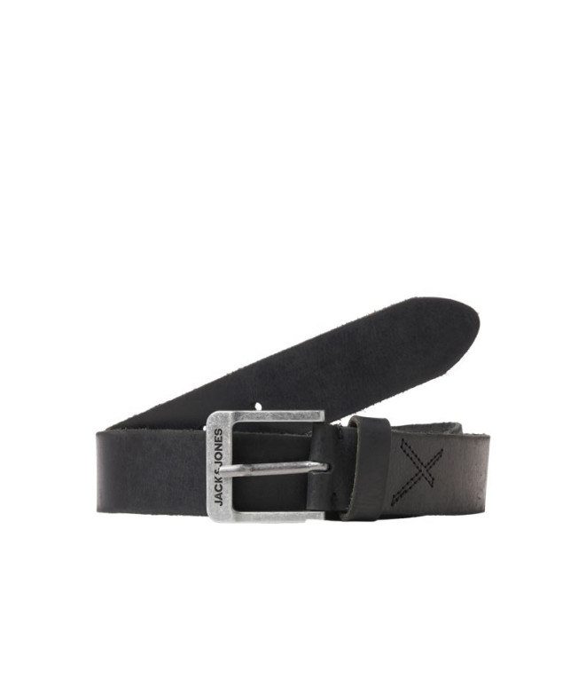 Ceinture Homme Jack & Jones Jacrock Leather Noir