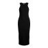 Vestido Jack and Jones Jxforest Str Sl Rib Mujer Black