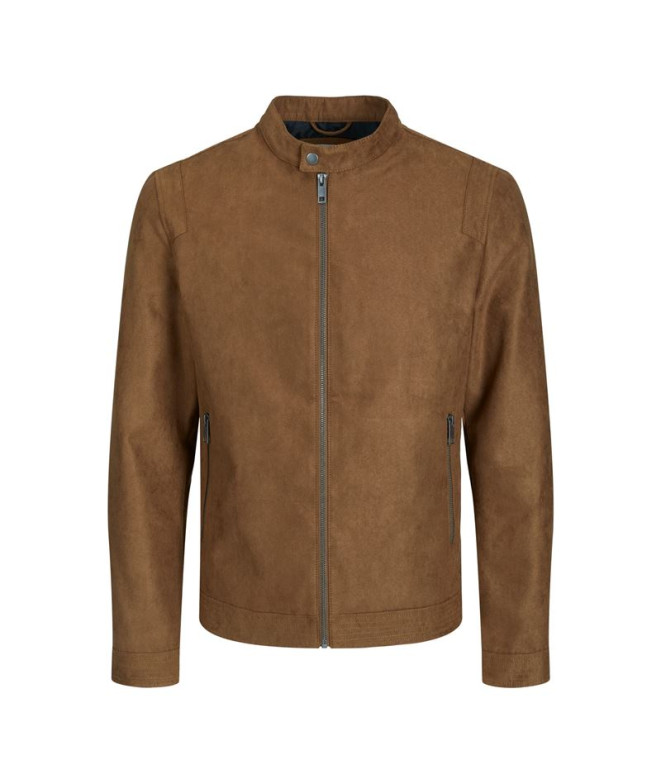 Casaco Jack and Jones erocky Clean Cognac Homem