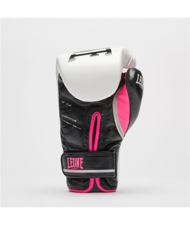 Guantes De Boxeo Revo Fluo Blanco/12Oz Leone