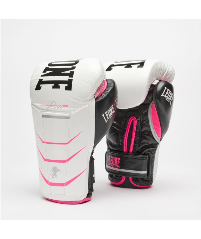 Guantes De Boxeo Revo Fluo Blanco/12Oz Leone