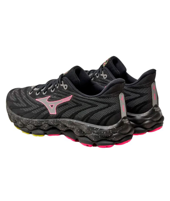 Chaussures Running Mizuno de Wave Sky 8 Noir