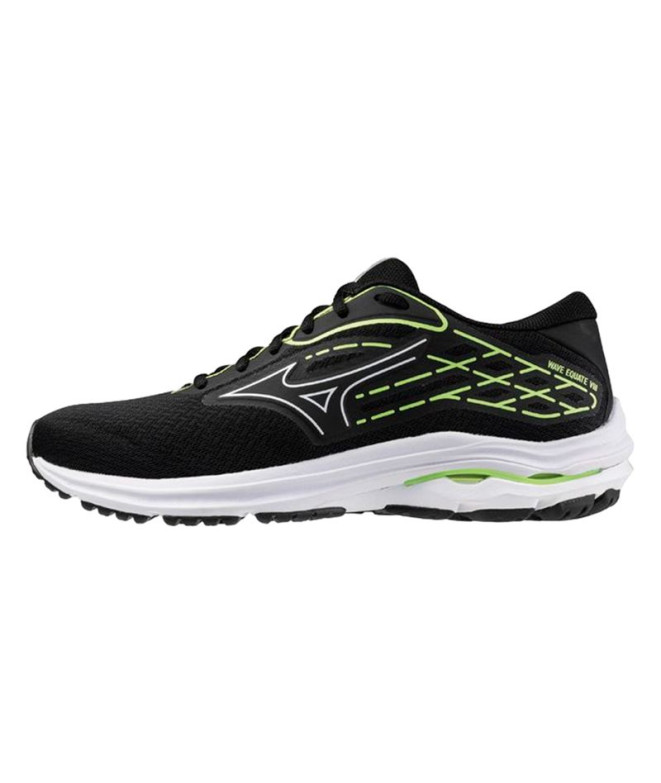 Chaussures Running Mizuno Homme de Wave Equate 8 Noir