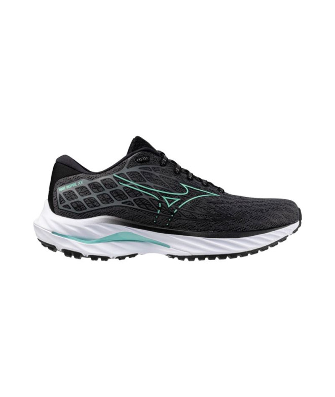 Chaussures Running Mizuno Femme par Wave Inspire 20 Gris foncé