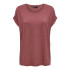 Camiseta Only Onlmoster Rosa Brown Mujer