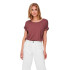 Camiseta Only Onlmoster Rosa Brown Mujer