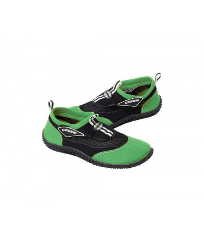 Sapatilhas Mergulho de Cressi Reef Black-lime