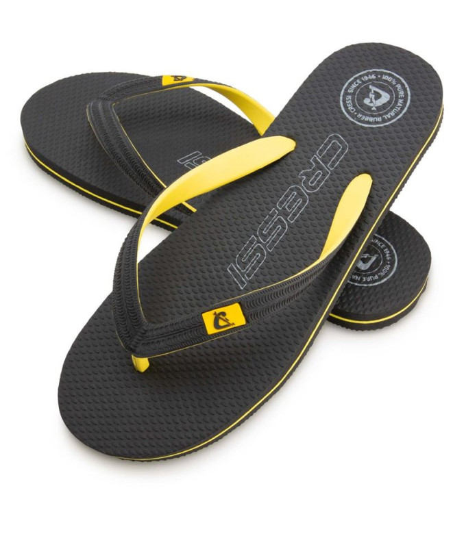 Meias de neoprene Folha de Cressi Preto-Amarelo