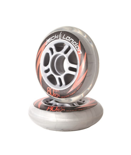 Rueda Jack London In-Li Silicona B/4 80Mm