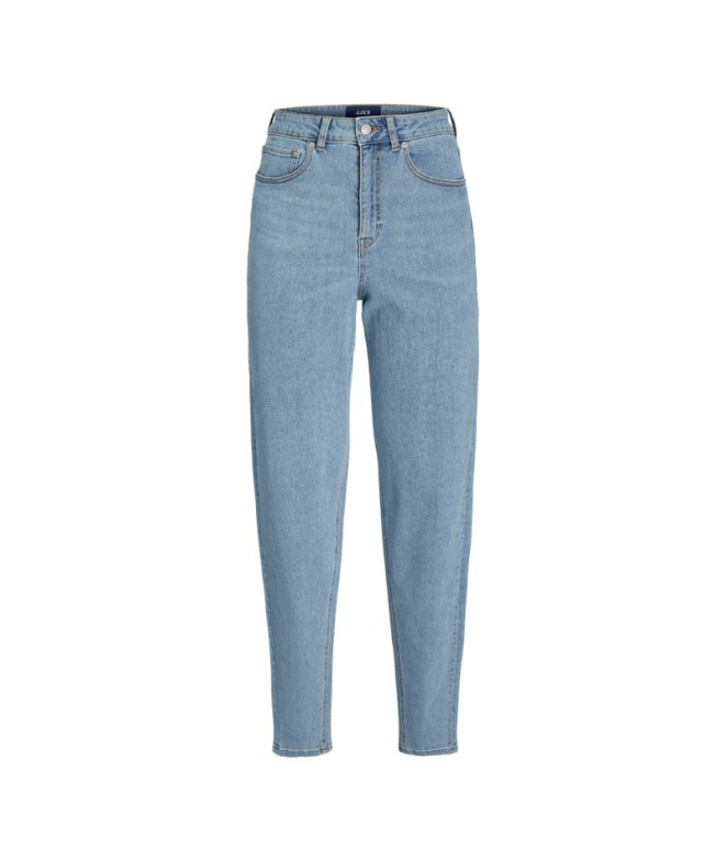 Femme Jeans Jack and Jones lisbon Mom Mh4003 Light Blue Denim