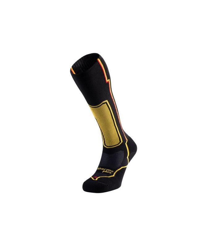 Calcetines de Montaña Lurbel Alpine Six Negro/Amarillo
